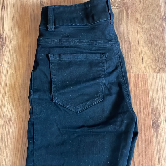 Guess Black Flare Bottom Jeans Size 24 - Picture 3 of 6